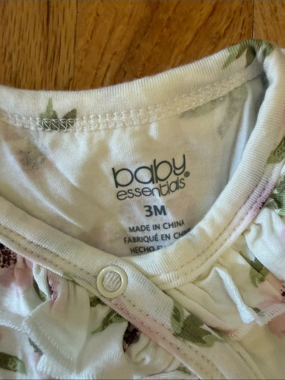 Baby girl pajama set Size 0-3